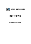 Battery 3 Manual French