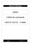 SDMO Coffret de commande KERYS TACTIL