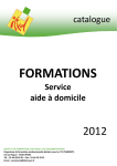 FORMATION RESPONSABLE DE SECTEUR/COORDINATEUR