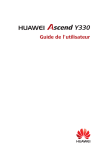 Huawei Ascend Y330 Manuel d`utilisation