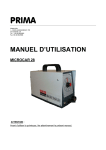 MANUEL D`UTILISATION