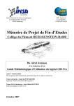 Annexe 5 - Bienvenue sur Catalogue des mémoires de projets de fin