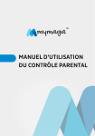 Manuel d`utilisation du Contr&ocirc;le Parental