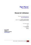 Manuel de l`utilisateur - Flight Planner Homepage