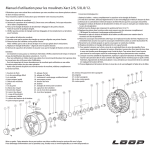 Manuel d`utilisation pour les moulinets Xact 2/6, 5/8