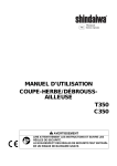 MANUEL D`UTILISATION COUPE-HERBE/DÉBROUSS