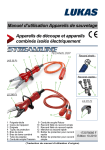 Appareils de découpe et appareils combinés isolés