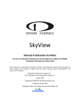 Manuel SkyView - Provence Aviation