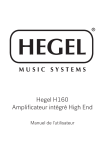 Hegel H160 Amplificateur intégré High End