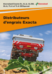 Distributeurs d`engrais Exacta