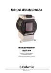 Mode d`emploi ROTA 400