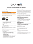 Manuel d`utilisation du chirp&trade;