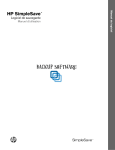 HP SimpleSave User Manual