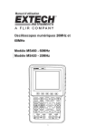 Oscilloscopes numériques 20MHz et 60MHz Modèle MS460