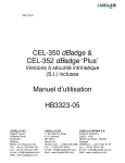 CEL-350 dBadge & CEL-352 dBadge `Plus` Manuel d`utilisation
