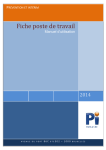 Manuel d`utilisation - fichepostedetravail.be