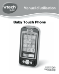 Baby Touch Phone Manuel d`utilisation