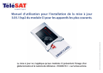 Manuel d`utilisation pour l`installation de la mise &agrave; jour 3.03.13sp2