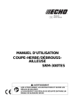 MANUEL D`UTILISATION COUPE-HERBE/DÉBROUSS