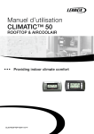 CLIMATIC&trade; 50 Manuel d`utilisation