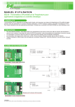 MANUEL D`UTILISATION
