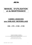 MANUEL D`UTILISATION et de MAINTENANCE