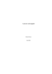 Cycle de vie du logiciel