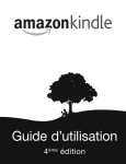 Kindle User`s Guide, 4th Edition – French