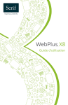 Guide d`utilisation de WebPlus X8