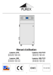 Purex - 210i_400i - manuel d`utilisation