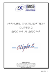 Manuel utilisateur Clipeo 2