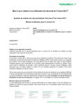 Mise à jour relative à la notification de sécurité de Terumo BCT7