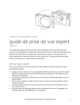 guide de prise de vue expert