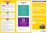 Cliquez sous ce lien pour consulter la fiche horaires.