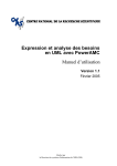 Expression et analyse des besoins en UML avec - DSI