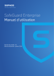 Manuel d`utilisation de SafeGuard Enterprise