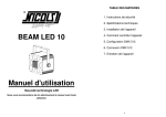 BEAM LED 10 Manuel d`utilisation