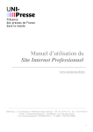 Manuel d`utilisation - UNI