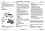 Appareil de mise sous vide avec cutter Mode d`emploi