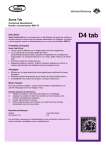 D4 tab - E. HENROTTE Distribution