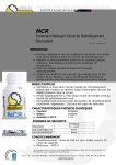 Traitement Nettoyant Circuit de Refroidissement Désoxydant