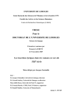 Les insertions lyriques dans les romans en vers du