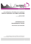 L`apparition du DVD - Archives & Museum Informatics