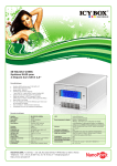IB-RD2252-U3SEb Système RAID pour 2 disques durs SATA 2,5"