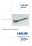 Poinçon de rayure d`après Sikkens Modèle 463