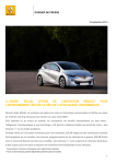 1L/100KM*: EOLAB, VITRINE DE L`INNOVATION RENAULT