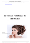 Le shikakaï, l`allié beauté de vos cheveux