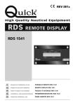 rds remote display rds 1541