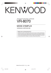 VR-8070 - Kenwood