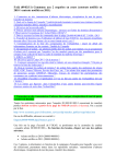 FAQ (09/02/11) Commune aux 2 enquêtes en cours (contrats